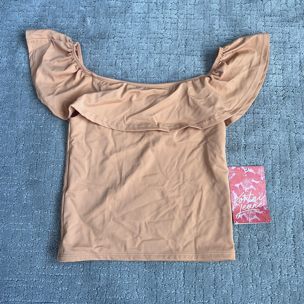 Kortni Jeane Mini Ruffle Around top